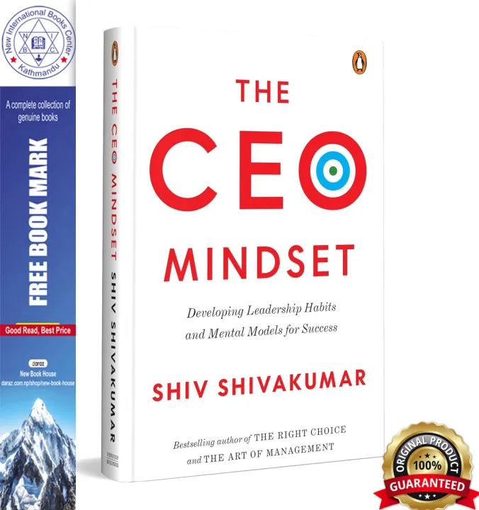 The CEO Mindset: Developing Leadership Habits and Mental Models for Success | Build Strategic Thinking | Executive Leadership Skills | Business Growth & Decision-Making Tools by Shiv Shivakumar — book cover