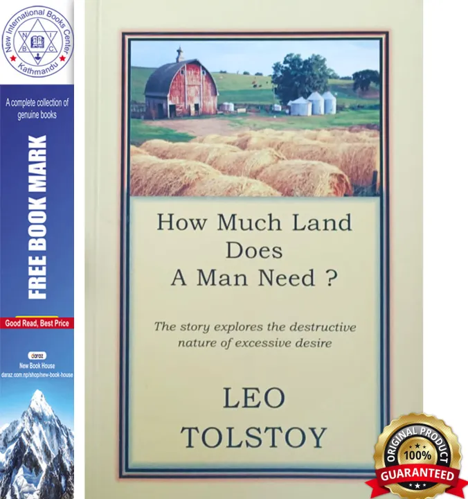 How Much Land Does A Man Need? by Leo Tolstoy — book cover