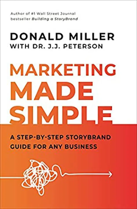Marketing Made Simple : A Step-by-Step StoryBrand Guide for Any Business by Dr. J.J. Peterson Donald Miller — book cover