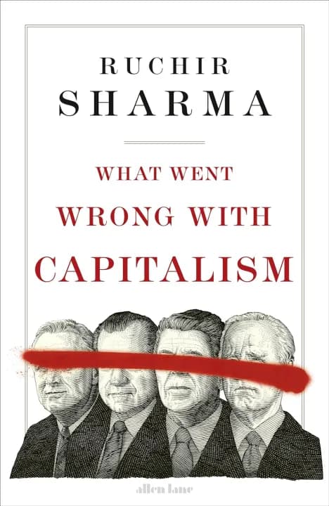 What Went Wrong With Capitalism by Ruchir Sharma — book cover