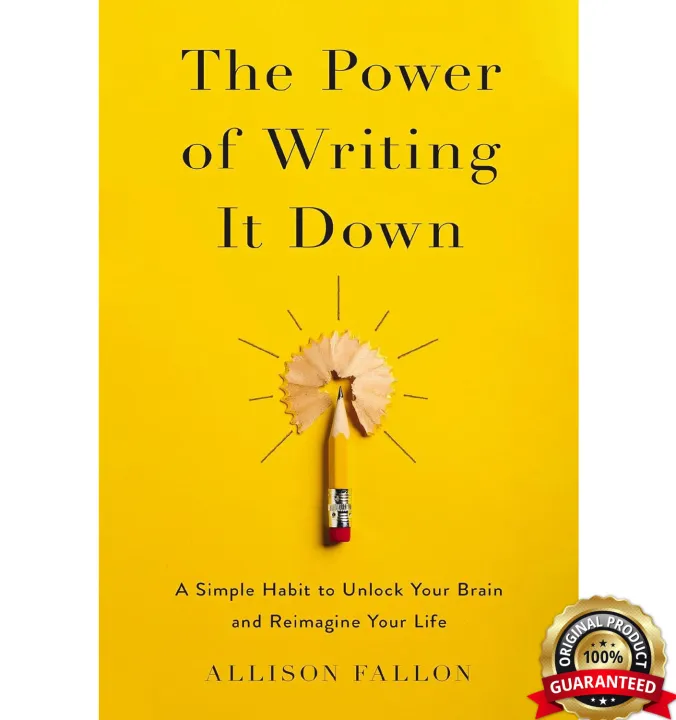 The Power Of Writing It Down by Allison Fallon — book cover