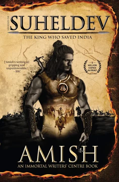 Legend of Suheldev: The King Who Saved India by Amish Tripathi — book cover