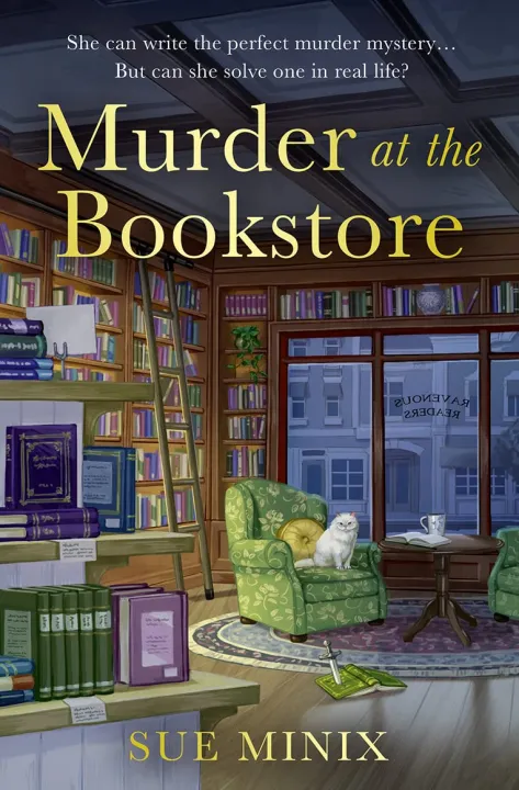 Murder at the Bookstore by Sue Minix — book cover