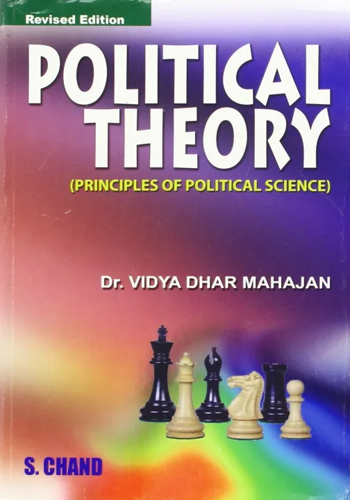 Political Theory : Principles Of Political Science by Dr. Vidya Dhar Mahajan — book cover