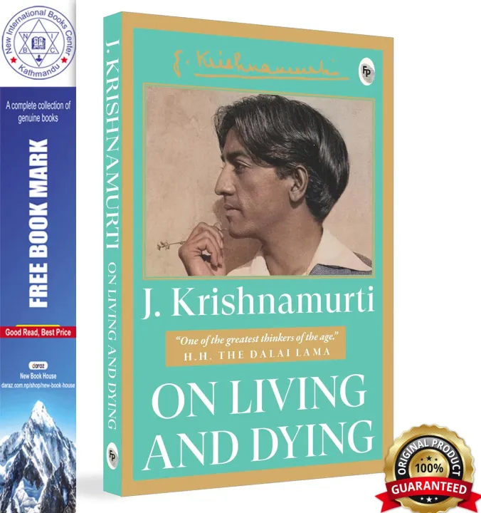 On Living and Dying by J. Krishnamurti — book cover