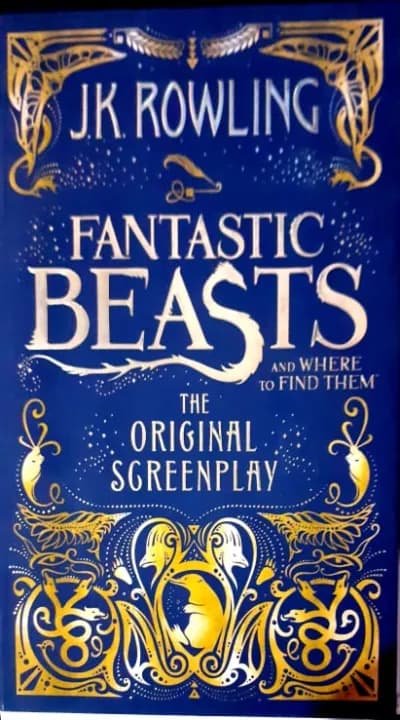 Fantastic Beasts by Jk Rowling — book cover