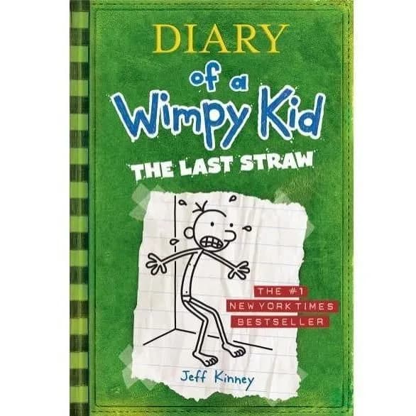Diary Of A Wimpy Kid The Last Straw by Jeff Kinney — book cover