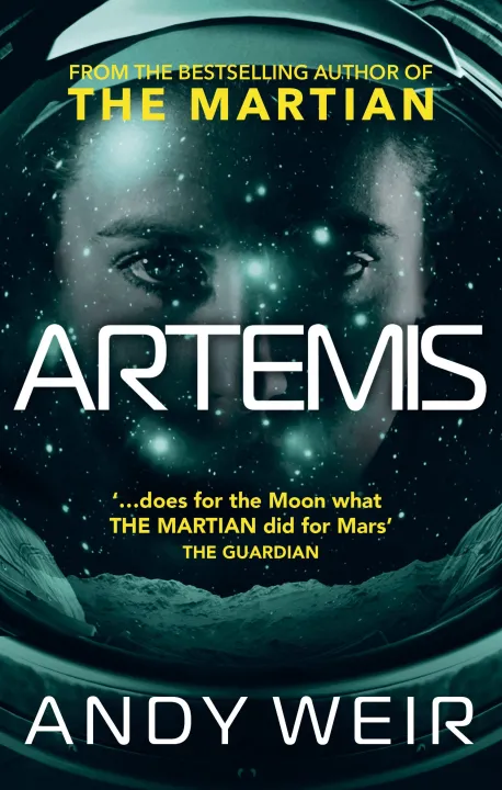 Artemis by Andy Weir — book cover