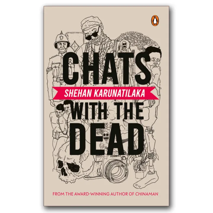Chats with the Dead by Shehan Karunatilaka — book cover
