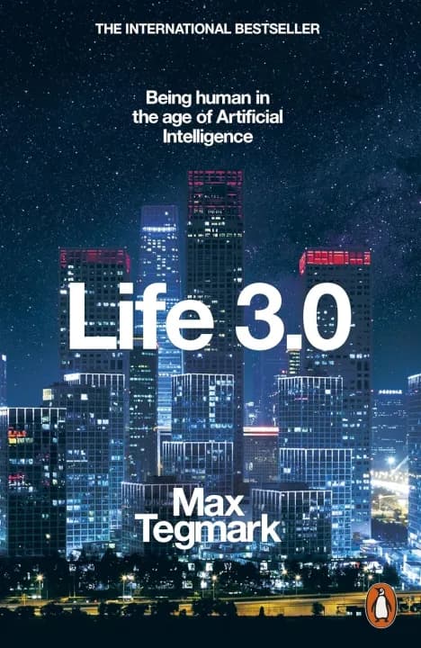 Life 3.0 by Max Tegmark — book cover