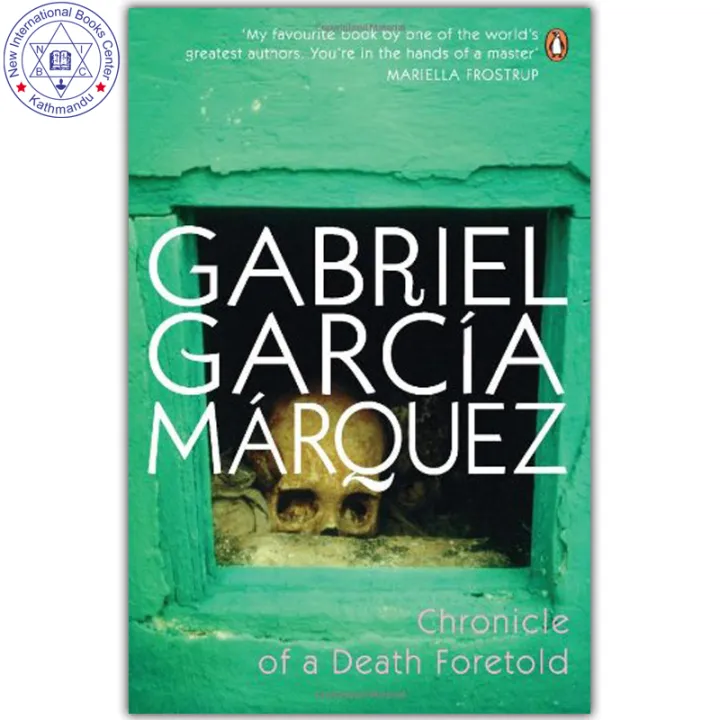 Chronicle of A Death Foretold by Gabriel Garcia Marquez — book cover