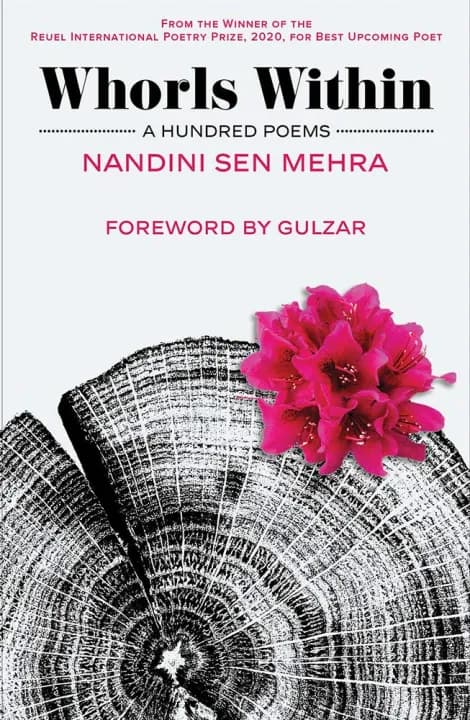 Whorls Within : A Hundred Poems by Nandini Sen Mehra — book cover