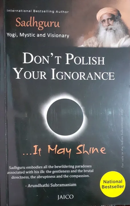 Dont Polish Your Ignorance by Sadhguru — book cover