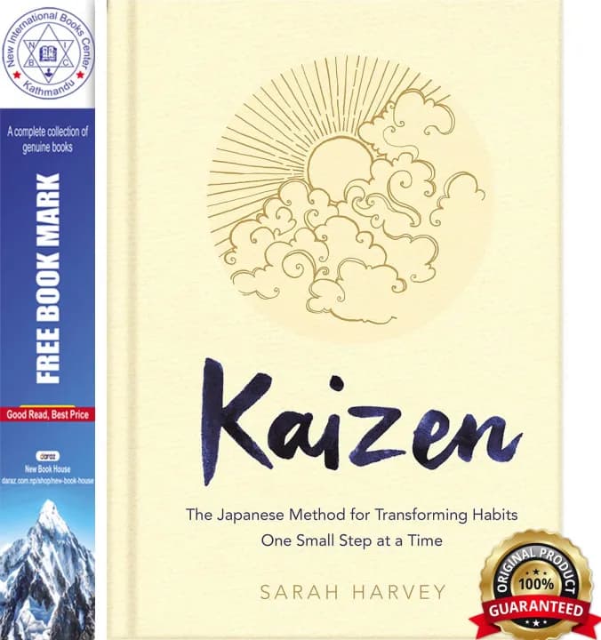 Kaizen: The Japanese Method for Transforming Habits, One Small Step at a Time by Sarah Harvey — book cover