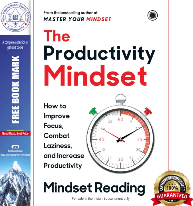 The Productivity Mindset: How to Improve Focus, Combat Laziness and Increase Productivity by Mindset Reading — book cover