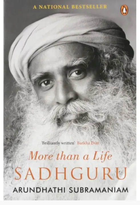 Sadhguru: More than a Life by Arundhathi Subramaniam — book cover