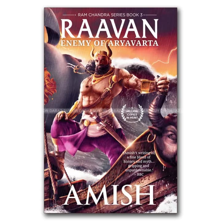 Raavan: Enemy of Aryavarta by Amish Tripathi — book cover