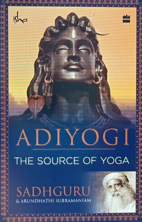 Adiyogi: The Source of Yoga by Sadhguru — book cover