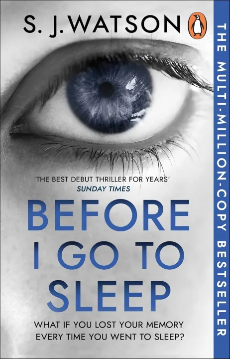 Before I Go To Sleep by S. J. Watson — book cover