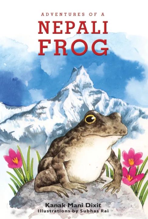 Adventures of A Nepali Frog by Kanak Mani Dixit — book cover