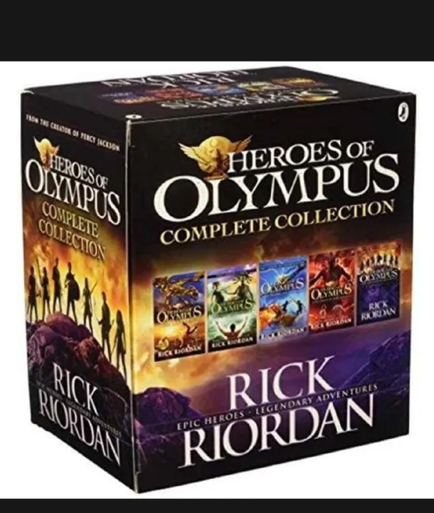 Heroes of Olympus Complete Collection by Rick Riordan — book cover