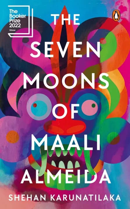 The Seven Moons of Maali Almeida by Shehan Karunatilaka — book cover