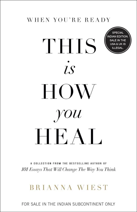 When You're Ready, This is How You Heal by Brianna Wiest — book cover
