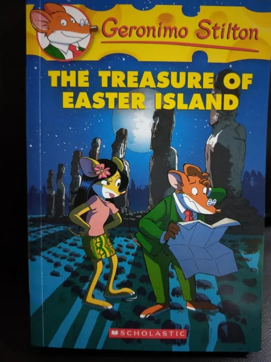 The Treasure Of Easter Island by Geronimo Stilton — book cover