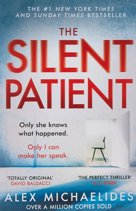 The Silent Patient by Alex Michaelides — book cover