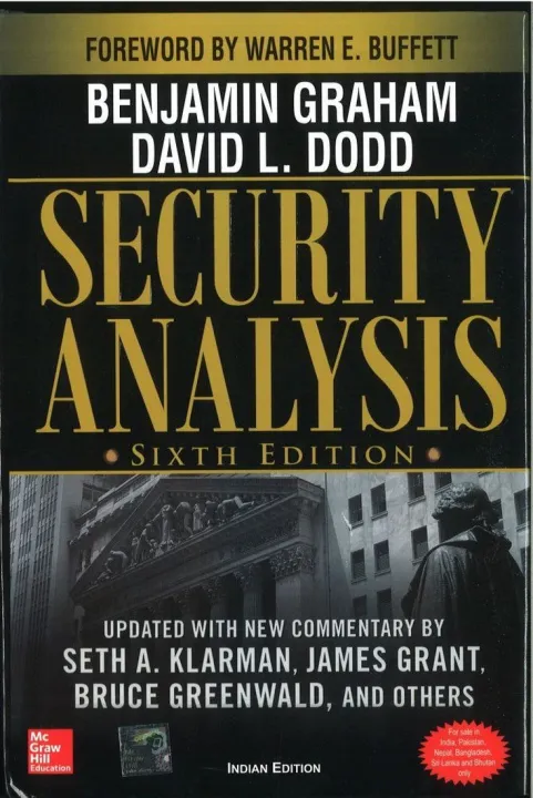 Security Analysis by Benjamin Graham David L. Dood — book cover