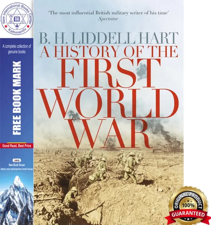 A History of the First World War by B.H. Liddell Hart — book cover