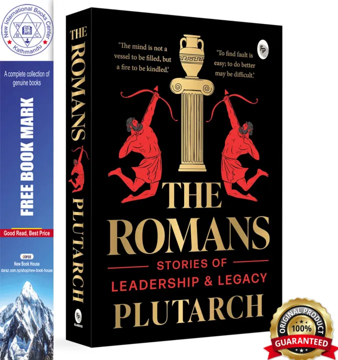The Romans: Stories of Leadership and Legacy by Plutarch — book cover