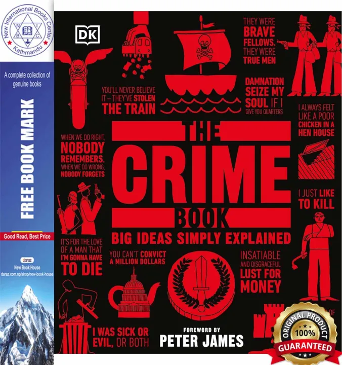 The Crime Book : Big Ideas Simply Explained by Unknown — book cover