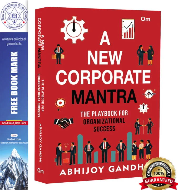 A New Corporate Mantra: A Playbook for Organizational Success by Abhijoy Gandhi — book cover