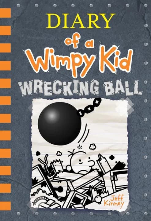 Diary Of A Wimpy Kid Wrecking Ball by Jeff Kinney — book cover