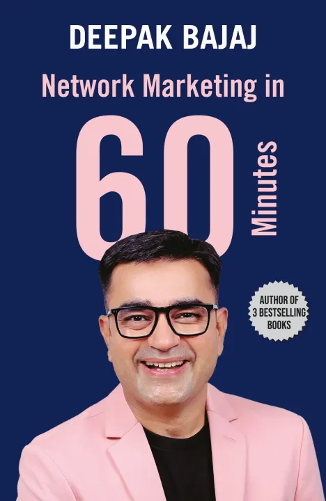 Network Marketing in 60 Minutes by Deepak Bajaj — book cover