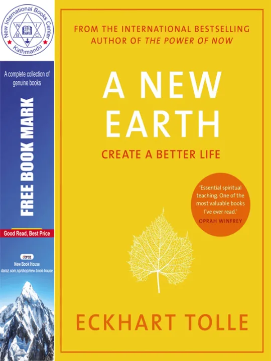 A New Earth : Create A Better Life by Eckhart Tolle — book cover