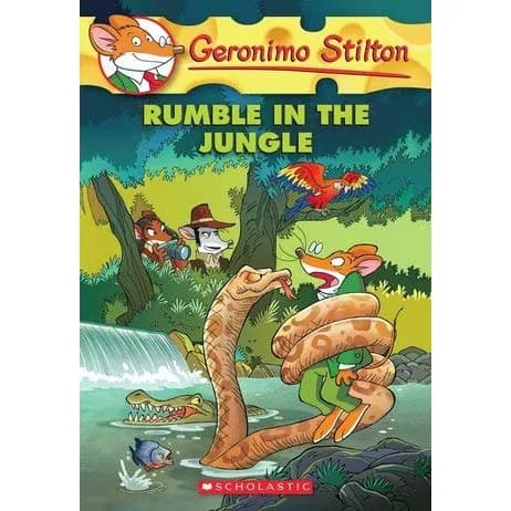Rumble In The Jungle by Geronimo Stilton — book cover