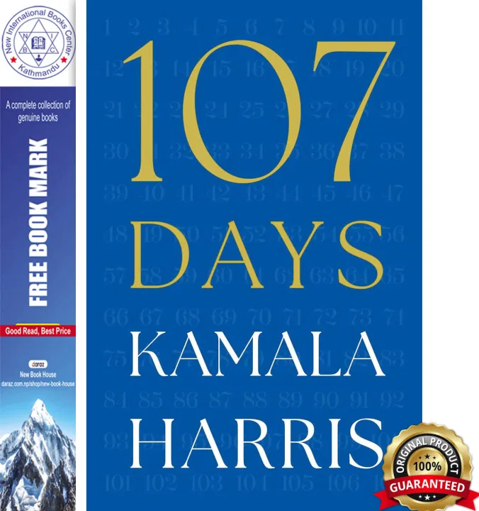 107 Days : Kamala Harris by Unknown — book cover
