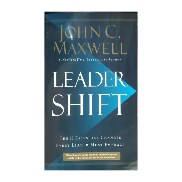 Leader Shift by John C. Maxwell — book cover