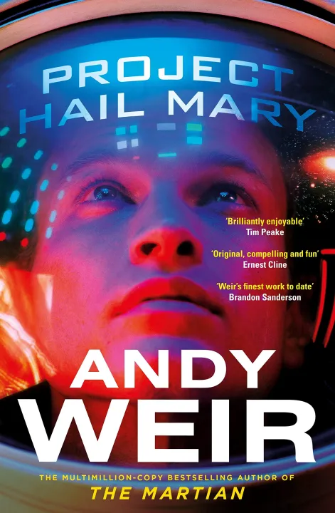 Project Hail Mary by Andy Weir — book cover