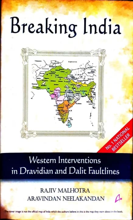 Breaking India by Rajiv Malhotra And Aravindan — book cover