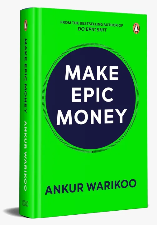 Make Epic Money by Ankur Warikoo — book cover