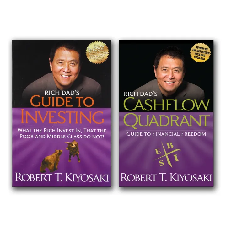 Combo Book OFFER - Rich Dad's Guide to Investing, Rich Dad's Cashflow Quadrant: Guide to Financial Freedom by Robert T. Kiyosaki — book cover