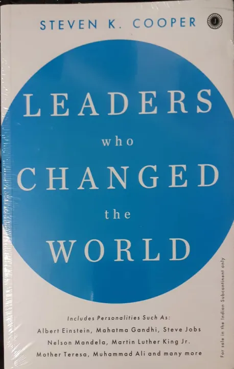 Leaders Who Changed The World by Steven K Cooper — book cover