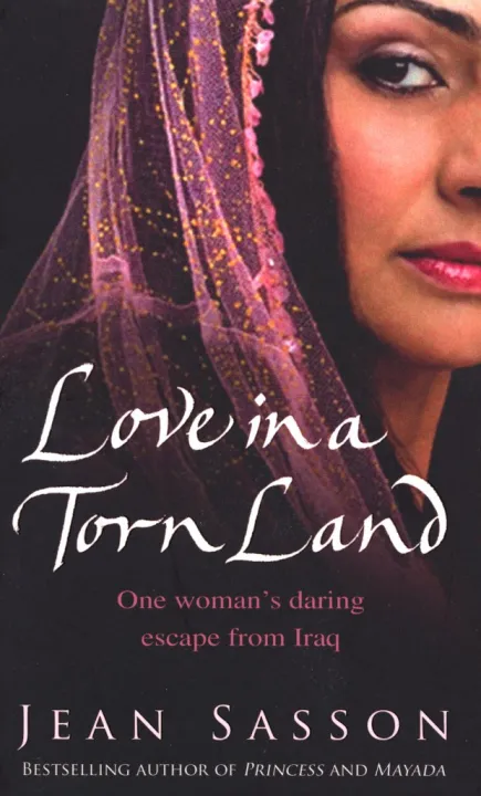 Love In A Torn Land by Jean Sasson — book cover