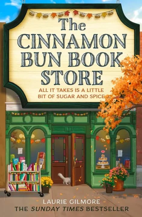 The Cinnamon Bun Book Store by Laurie Gilmore — book cover
