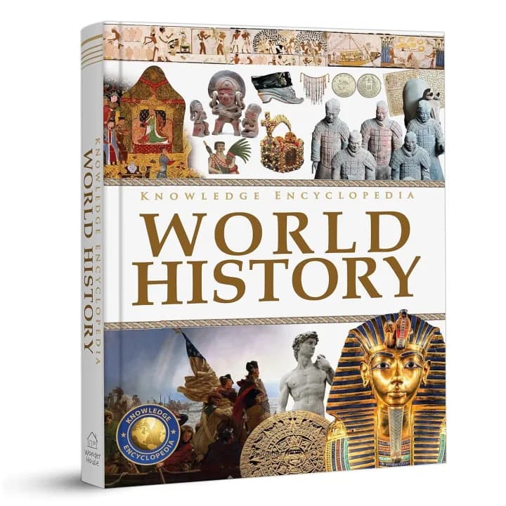 Knowledge Encyclopedia - World History by Wonder House Books — book cover