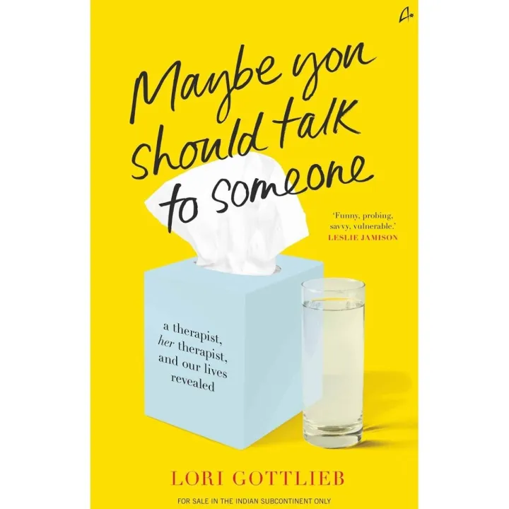 Maybe You Should Talk to Someone by Lori Gottlieb — book cover