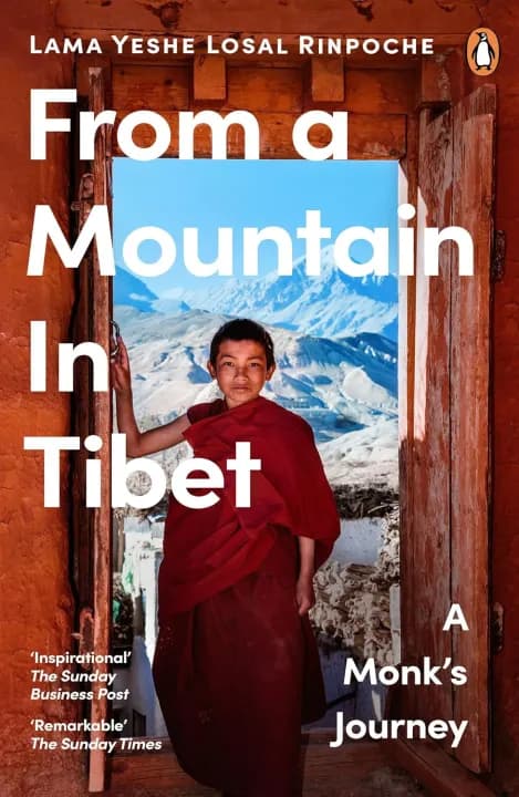 From a Mountain In Tibet by Lama Yeshe Losal Rinpoche — book cover